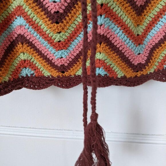 Forever 21 | Crochet Chevron Mini Skirt Sz XS - Picture 6 of 6